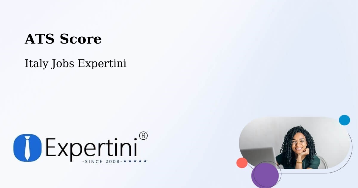 Resume ATS Score & Job Description Match Tool – Bientina - Italy Jobs Expertini