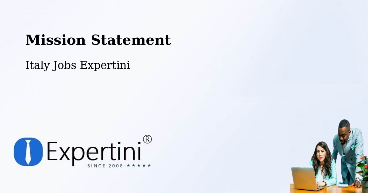 Corporate Mission – Bientina - Italy Jobs Expertini