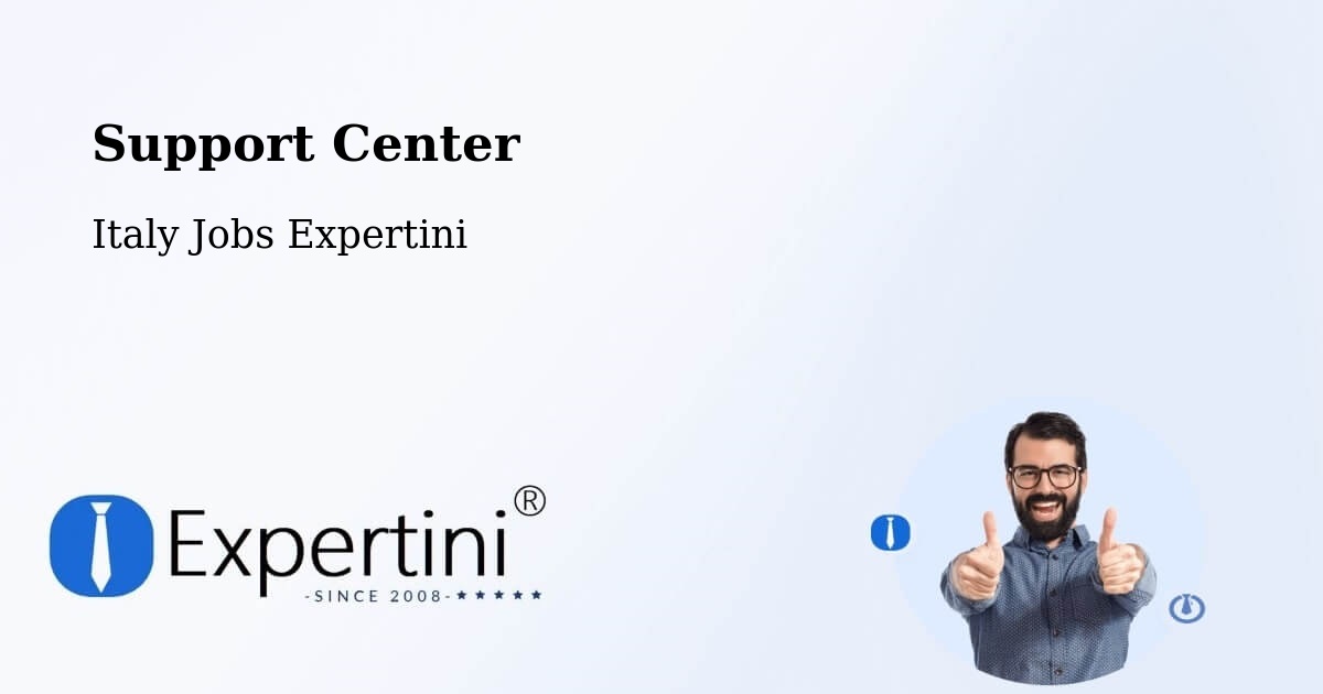Support Services – Bientina - Italy Jobs Expertini